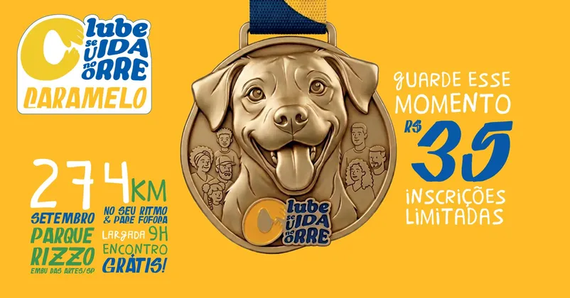 Imagem de divulgação da corrida #9 Se Cuida no Corre Caramelo - Parque Rizzo