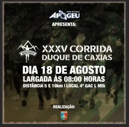 Imagem de divulgação da corrida Xxxv Corrida Duque De Caxias