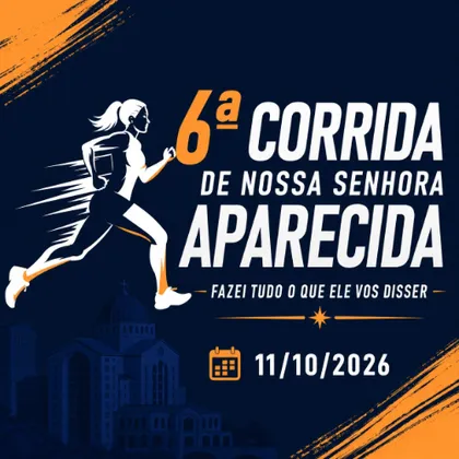Imagem de divulgação da corrida Corrida Nossa Senhora Aparecida 2026 - Angra Dos Reis-Rj