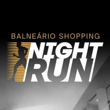 Imagem de divulgação da corrida Balneário Shopping Night Run