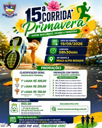 Imagem de divulgação da corrida 15ª Corrida Da Privamera Santa Mercedes Sp