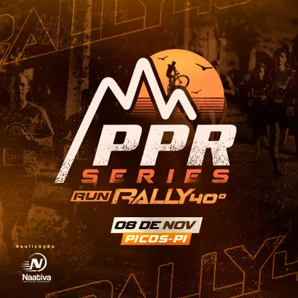 Imagem de divulgação da corrida Ppr Series - Rally 40 Graus Corrida 2026