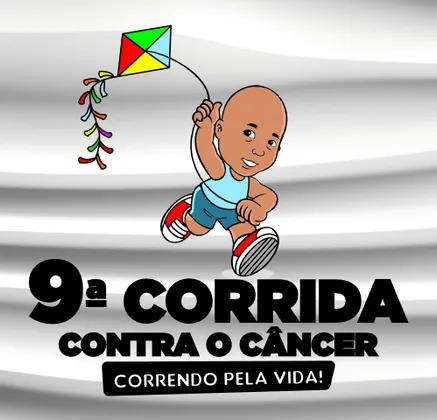 Imagem de divulgação da corrida 9ª Corrida Contra O Câncer - 2026