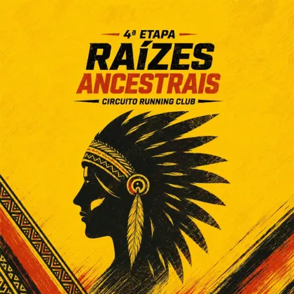 Imagem de divulgação da corrida Raizes Ancestrais