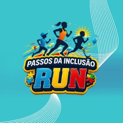 Imagem de divulgação da corrida Passos Da Inclusão Run