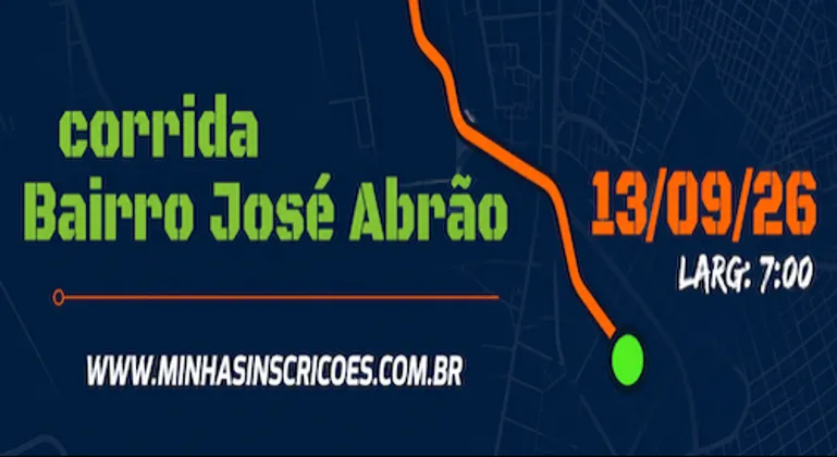 Imagem de divulgação da corrida Desafio De Corrida - Bairro Jose Abrao