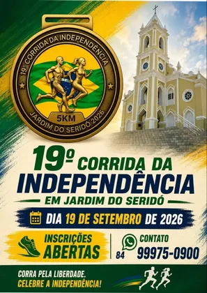 Imagem de divulgação da corrida 19ª Corrida Da Independencia