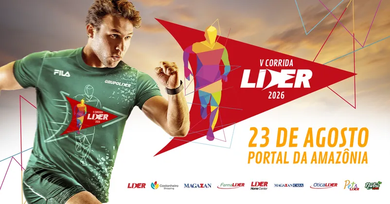 Imagem de divulgação da corrida Corrida Líder 2026 - 5ª Edição