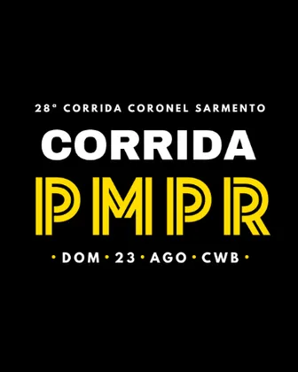 Imagem de divulgação da corrida 28ª Corrida Pedestre Pmpr - Coronel Sarmento - válido Pelo Ranking Corridas Aent - Etapa 5