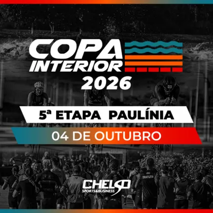 Imagem de divulgação da corrida 18ª Copa Interior De Triathlon 5ª Etapa - Paulinia