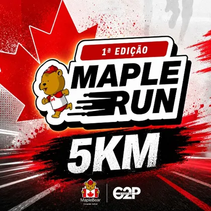 Imagem de divulgação da corrida Maple Run Araras