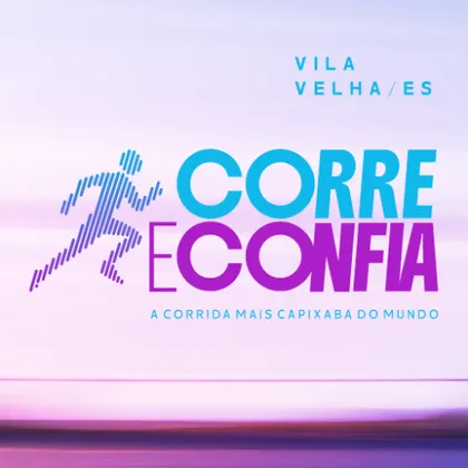 Imagem de divulgação da corrida Corrida Corre E Confia