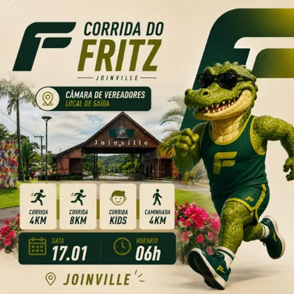Imagem de divulgação da corrida 1ª Corrida Do Fritz