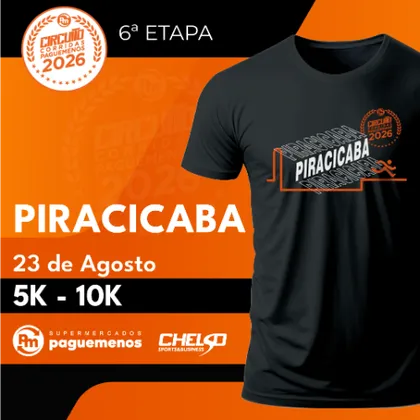 Imagem de divulgação da corrida Circuito De Corridas Pague Menos - 6ª Etapa Piracicaba - 2026
