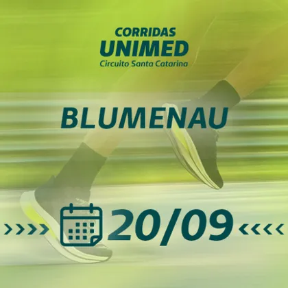 Imagem de divulgação da corrida Corridas Unimed Circuito Sc - 2026 - Etapa Blumenau