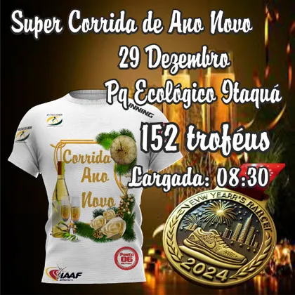 Imagem de divulgação da corrida Super Corrida De Ano Novo