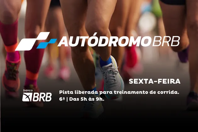 Imagem de divulgação da corrida Corrida de Rua no Autódromo Internacional BRB | (SEXTA-FEIRA 07/08)