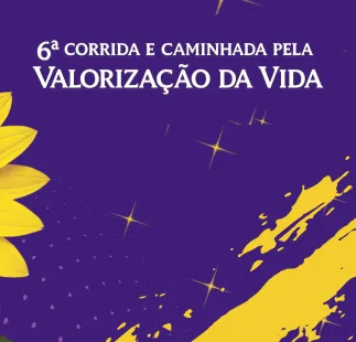 Imagem de divulgação da corrida 6ª Corrida Valorização Da Vida