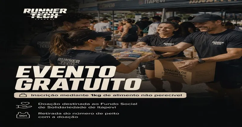 Imagem de divulgação da corrida Runner Tech