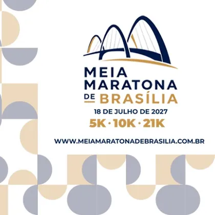 Imagem de divulgação da corrida Meia Maratona De Brasília - 2027