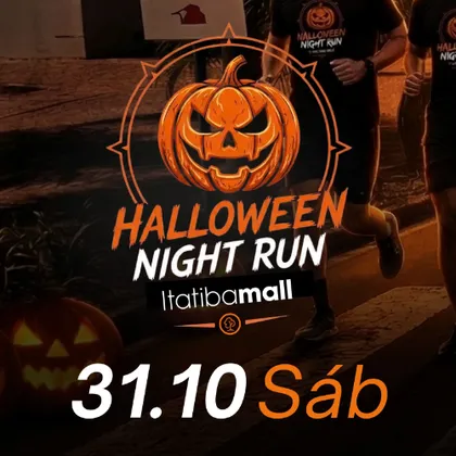 Imagem de divulgação da corrida 1º Corrida Halloween Night Run Itatiba Mall