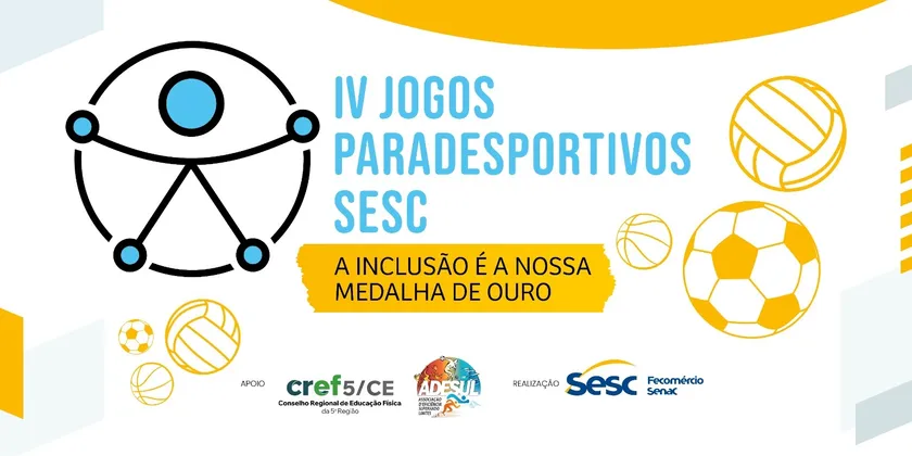 Imagem de divulgação da corrida Parasesc 2026- Corrida Pcd