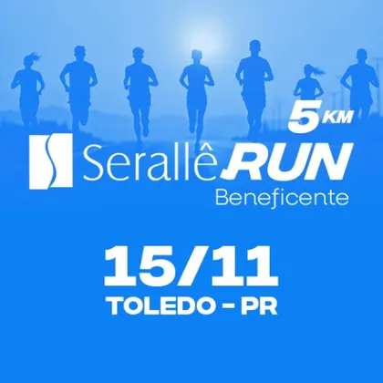 Imagem de divulgação da corrida 1ª Corrida Seralle Run