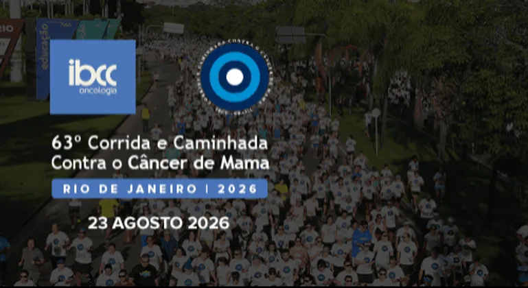 Imagem de divulgação da corrida 63 Corrida e Caminhada Contra o Cancer de Mam...