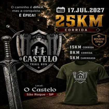 Imagem de divulgação da corrida 3ª O Castelo Trail Run