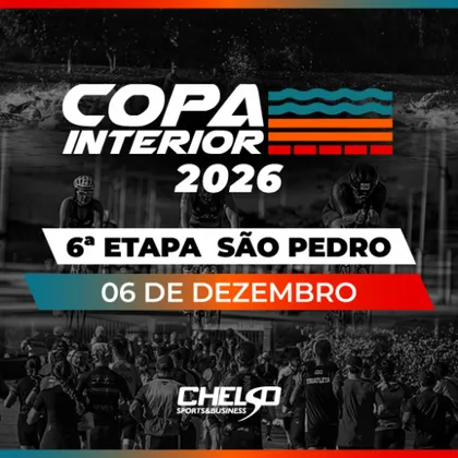 Imagem de divulgação da corrida 18ª Copa Interior De Triathlon 6ª Etapa - São Pedro