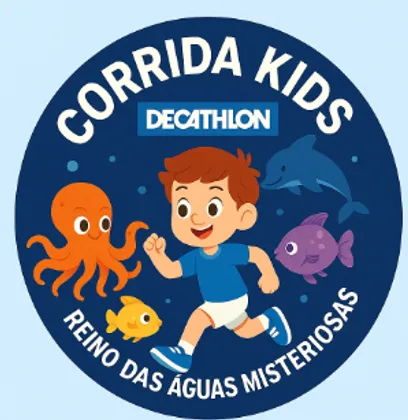 Imagem de divulgação da corrida Corrida Kids Decathlon - Reino Das Aguas Misteriosas