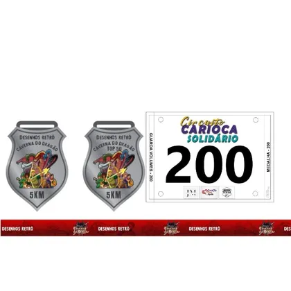 Imagem de divulgação da corrida Corrida Temática - Caverna do Dragão 4km