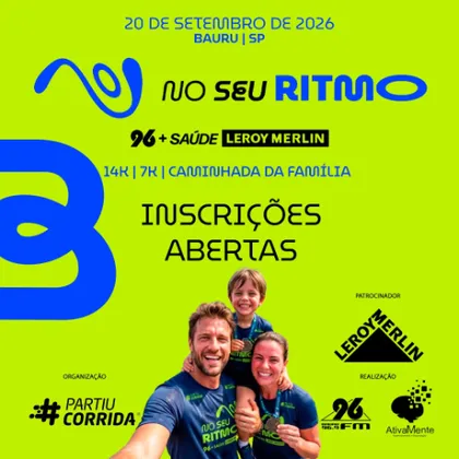 Imagem de divulgação da corrida No Seu Ritmo