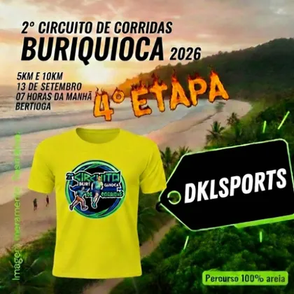 Imagem de divulgação da corrida Circuito Buriquioca De Corrida 4º Etapa - 2026