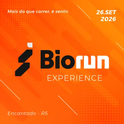 Imagem de divulgação da corrida Biorun Experience 2026