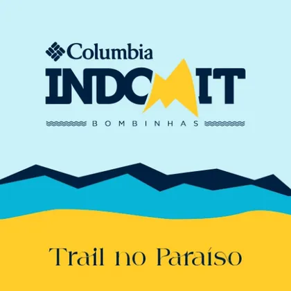 Imagem de divulgação da corrida Indomit Columbia Bombinhas - Trail Marathon 2026