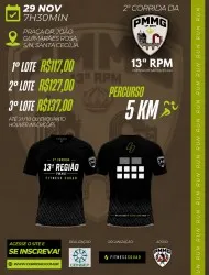 Imagem de divulgação da corrida 2ª Corrida Rústica Consep / Fitness Squad Em Comemoração Ao 21ª Aniversário Da 13ª Rpm (Pmmg)
