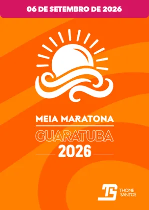 Imagem de divulgação da corrida Meia Maratona De Guaratuba 2026