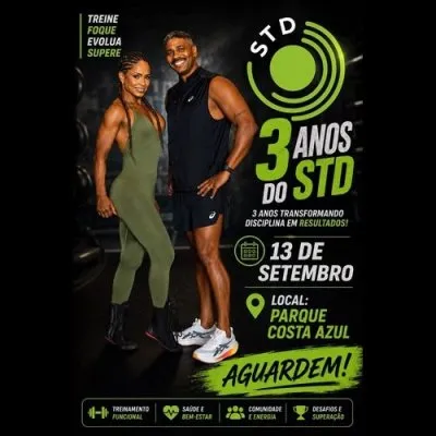 Imagem de divulgação da corrida TreinÃo Aberto Std