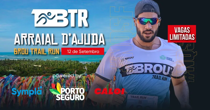 Imagem de divulgação da corrida BTR - Brou Trail Arraial D´Ajuda