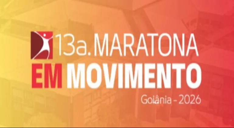 Imagem de divulgação da corrida 13 Maratona em Movimento Goiania- GO