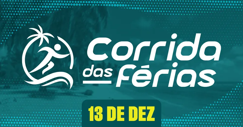 Imagem de divulgação da corrida 16° Corrida das Férias