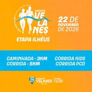 Imagem de divulgação da corrida Corrida Circuito Velanes - Etapa Ilhéus