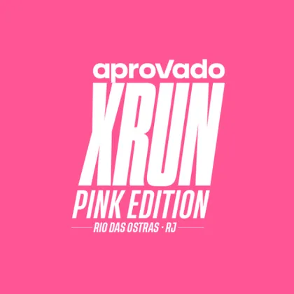 Imagem de divulgação da corrida Xrun Pink Edition - Rio Das Ostras-Rj