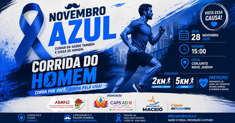 Imagem de divulgação da corrida Corrida Do Homem