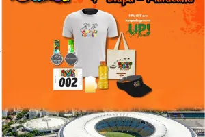Imagem de divulgação da corrida 4 Corrida & Samba