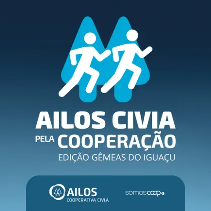 Imagem de divulgação da corrida Corrida Ailos Civia Pela Cooperação - Edição Gêmeas Do Iguaçu