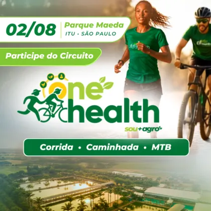 Imagem de divulgação da corrida Circuito One Health