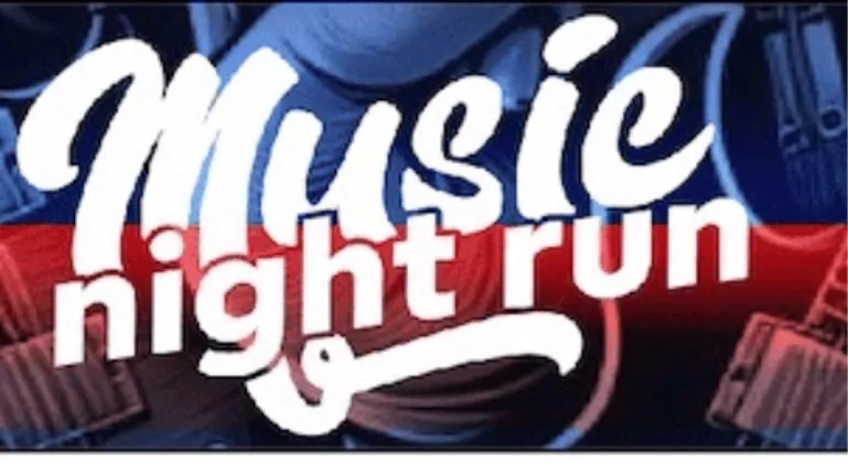 Imagem de divulgação da corrida Music Night Run - Indaiatuba 2025