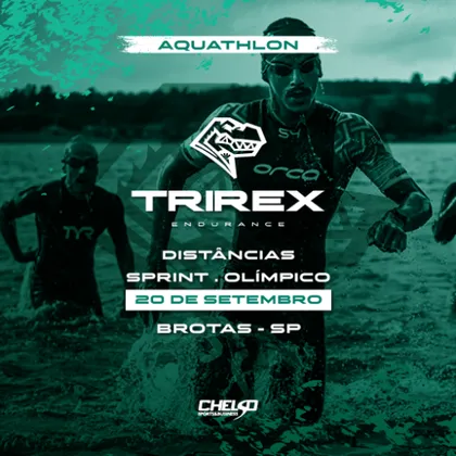Imagem de divulgação da corrida Trirex 2026 - 2ª Etapa Aquathlon